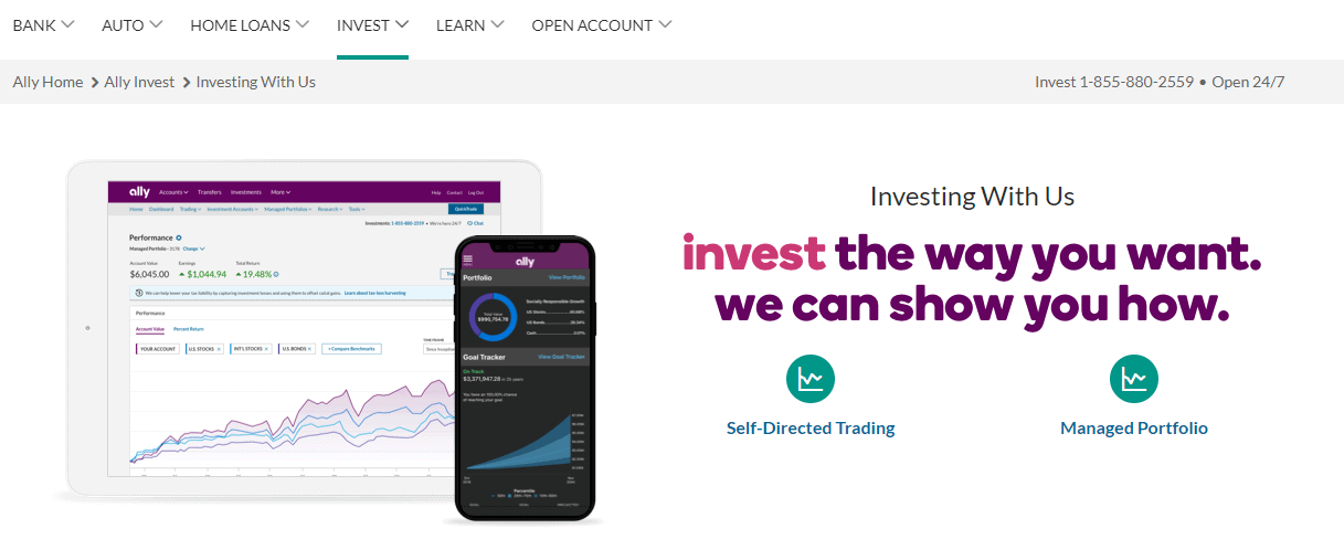 robinhood vs ally invest